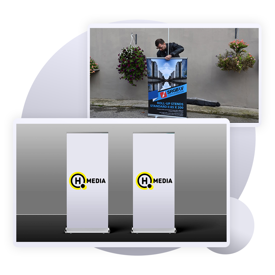 Roll-Up - Ролл ап стенди Roll-Up - Ролл ап стенди
